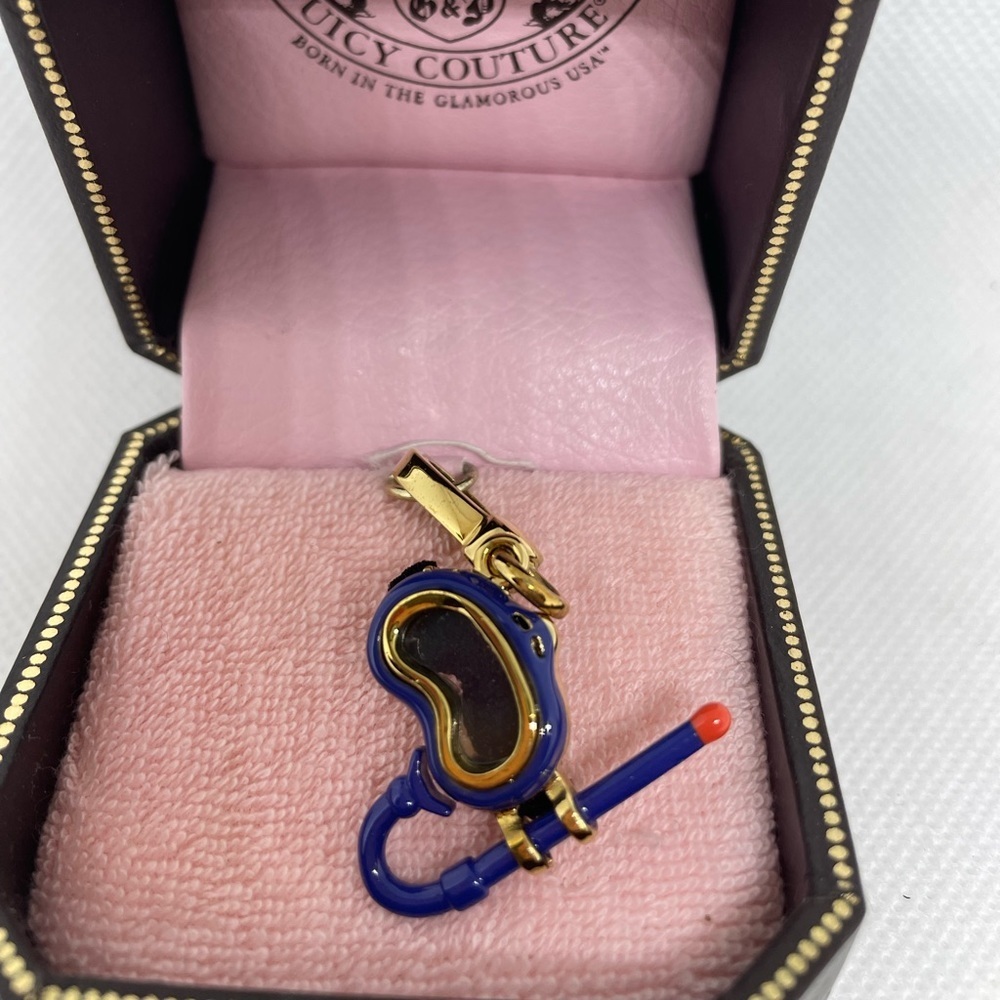 Juicy Couture New Rare Snorkel Mask Charm
